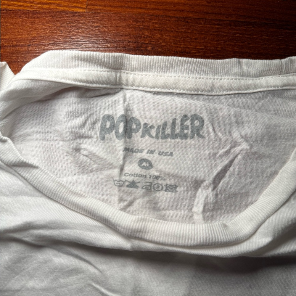 Women’s Kanagawa Wave White Graphic Short Sleeve T-Shirt - Picture 3 of 3